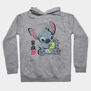 Family - Tiny Cute Creature - Hawaii Tropical Island Hoodie